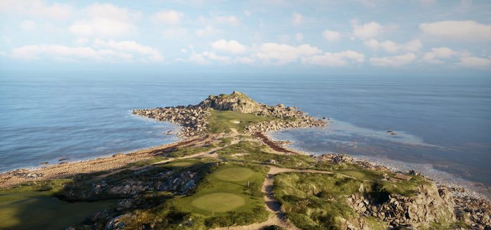 Virtual Golf 3 렌더링 화면